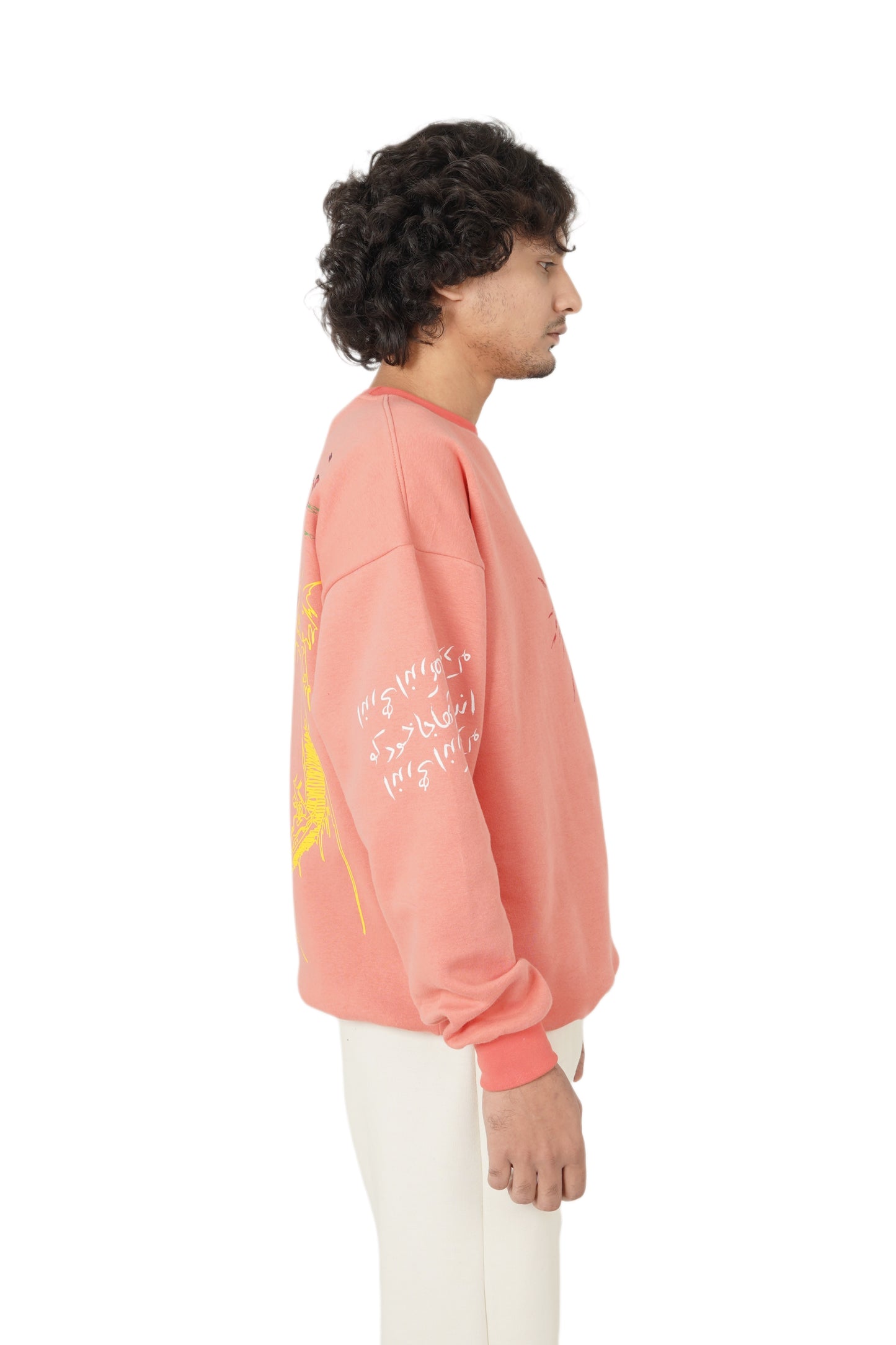 PEACH PARADOX SWEATSHIRT - Premium  from bashouq - Just $6500! Shop now at bashouq