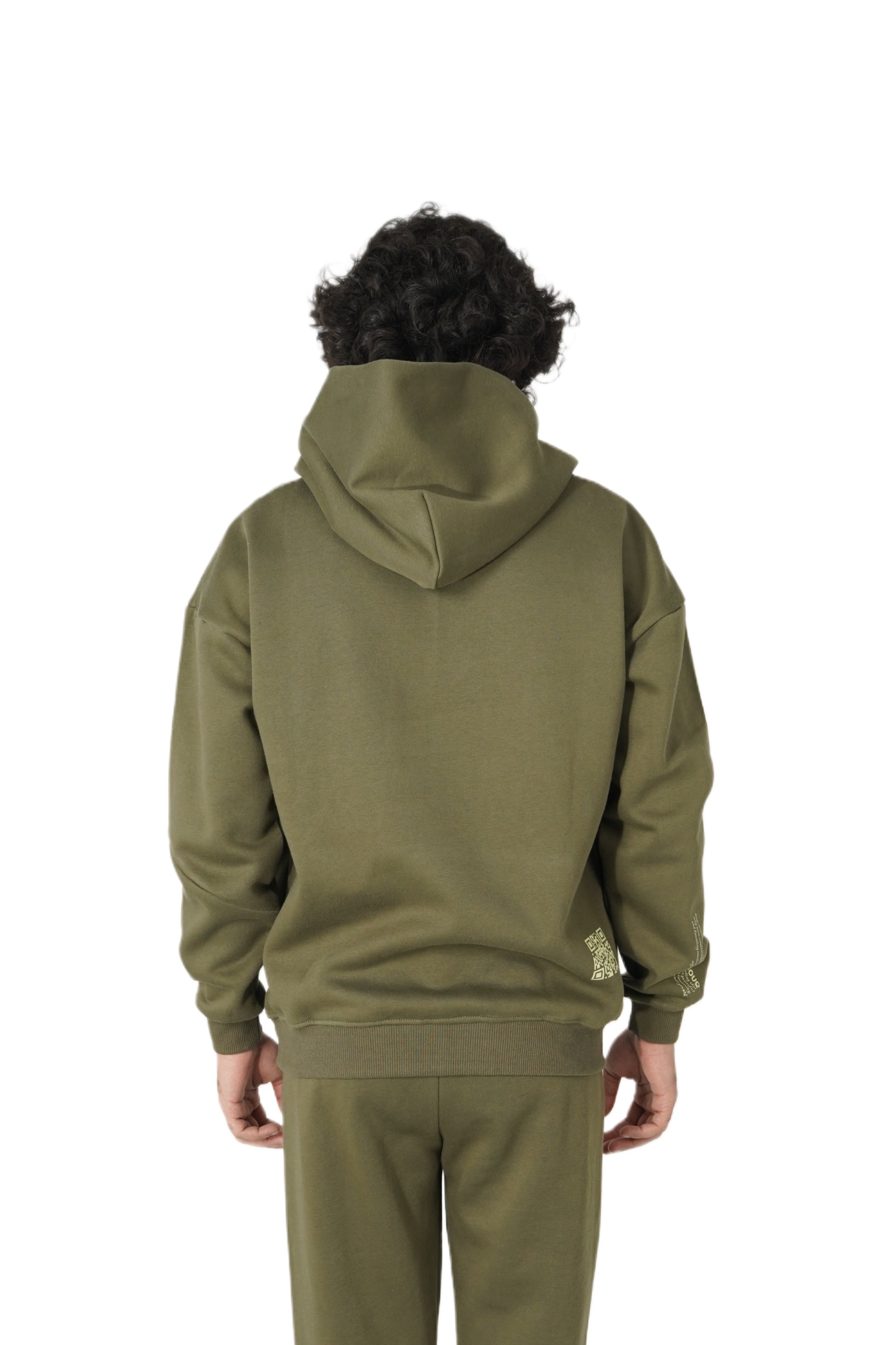 OLIVE GREEN HOODIE - Premium  from bashouq - Just $5500! Shop now at bashouq