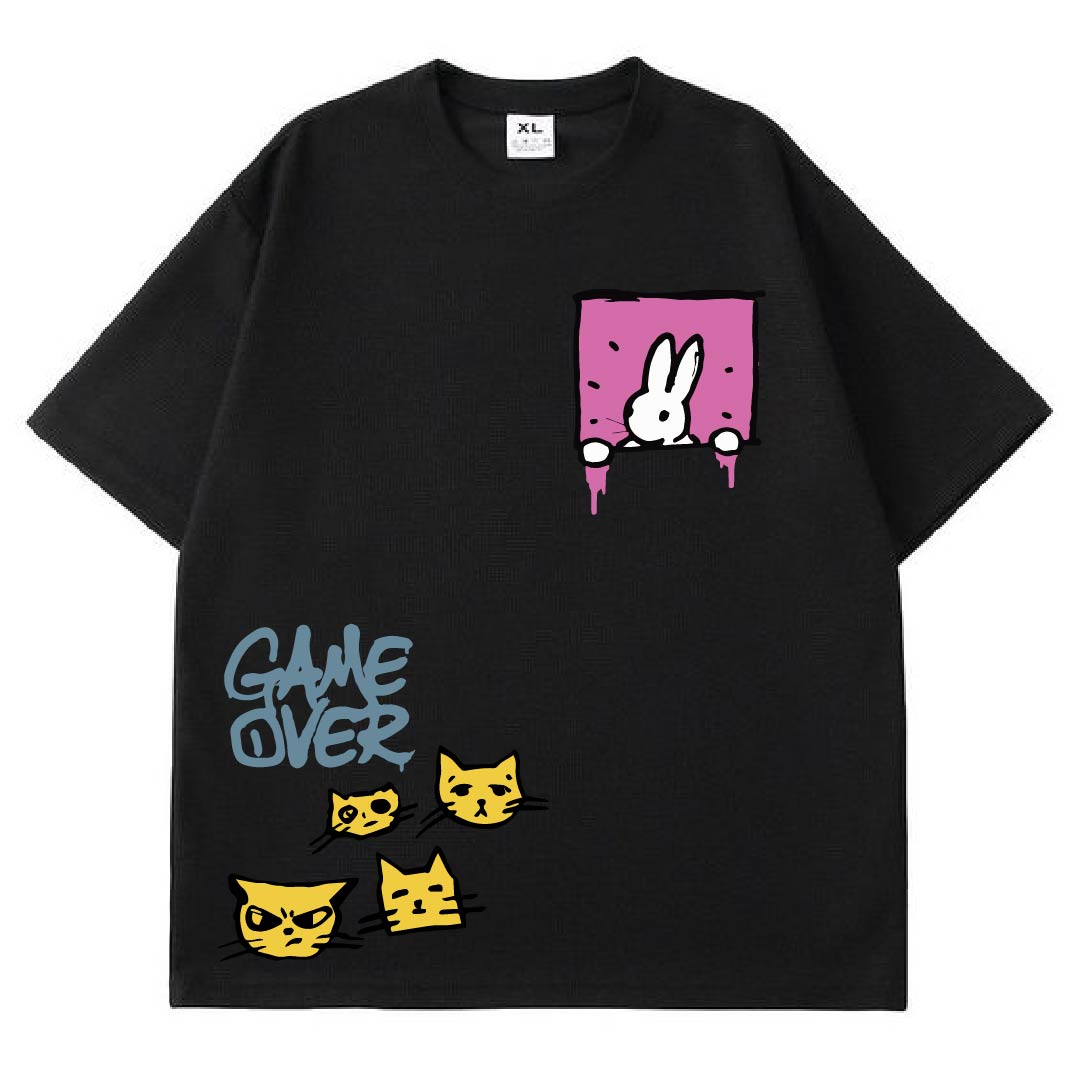 GAME OVER - Premium tshirt from bashouq - Just $1380! Shop now at bashouq